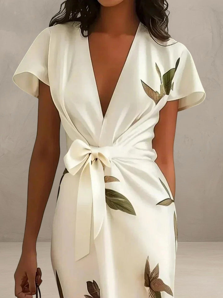 GUISELLE | ELEGANT WRAP DRESS
