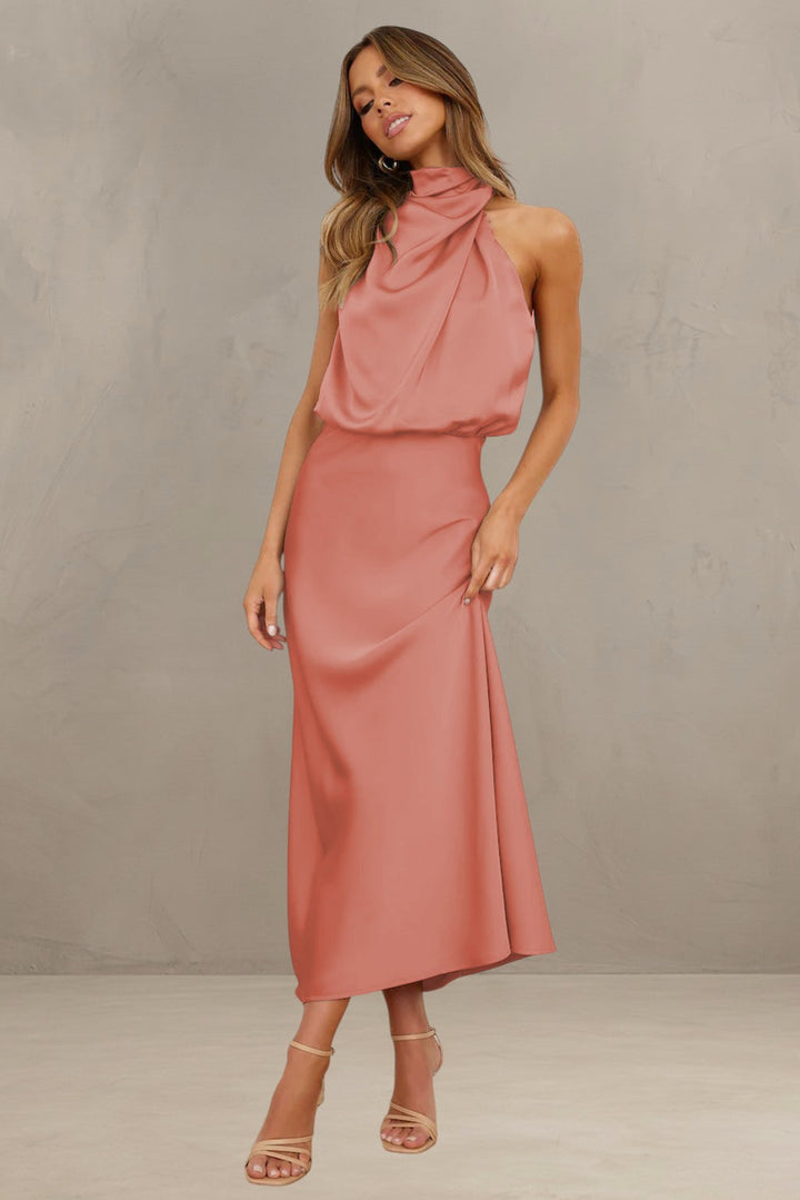 VIOLET | SAHARA DRAPED DRESS