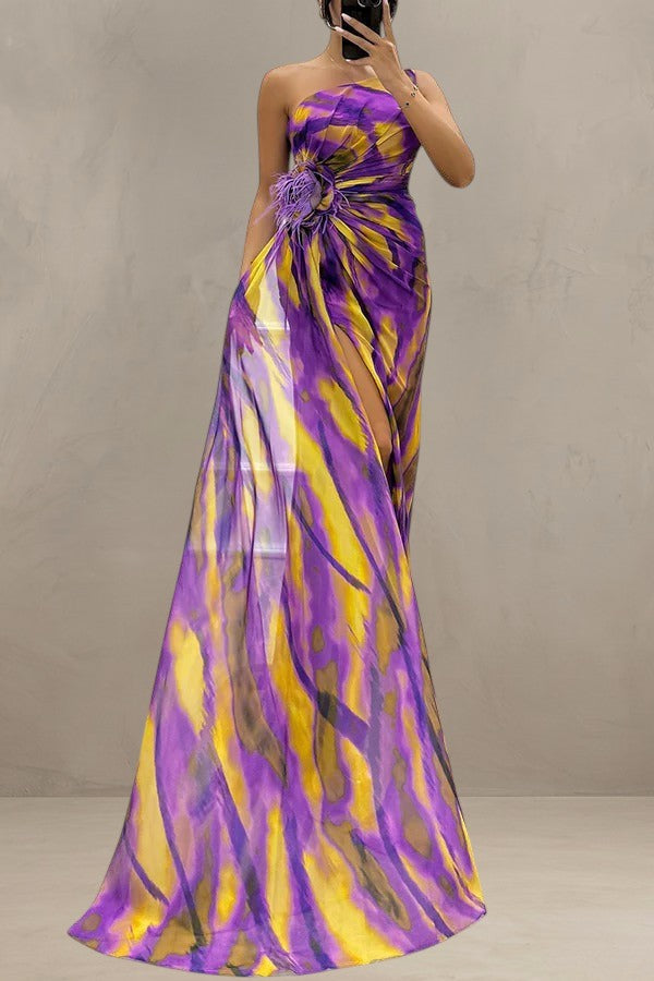 MIA | VIBRANT DRAPED DRESS
