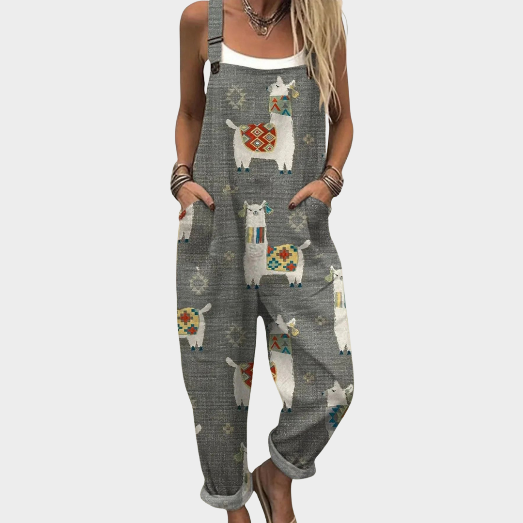 DAISY | Elegant Printed Jumpsuit