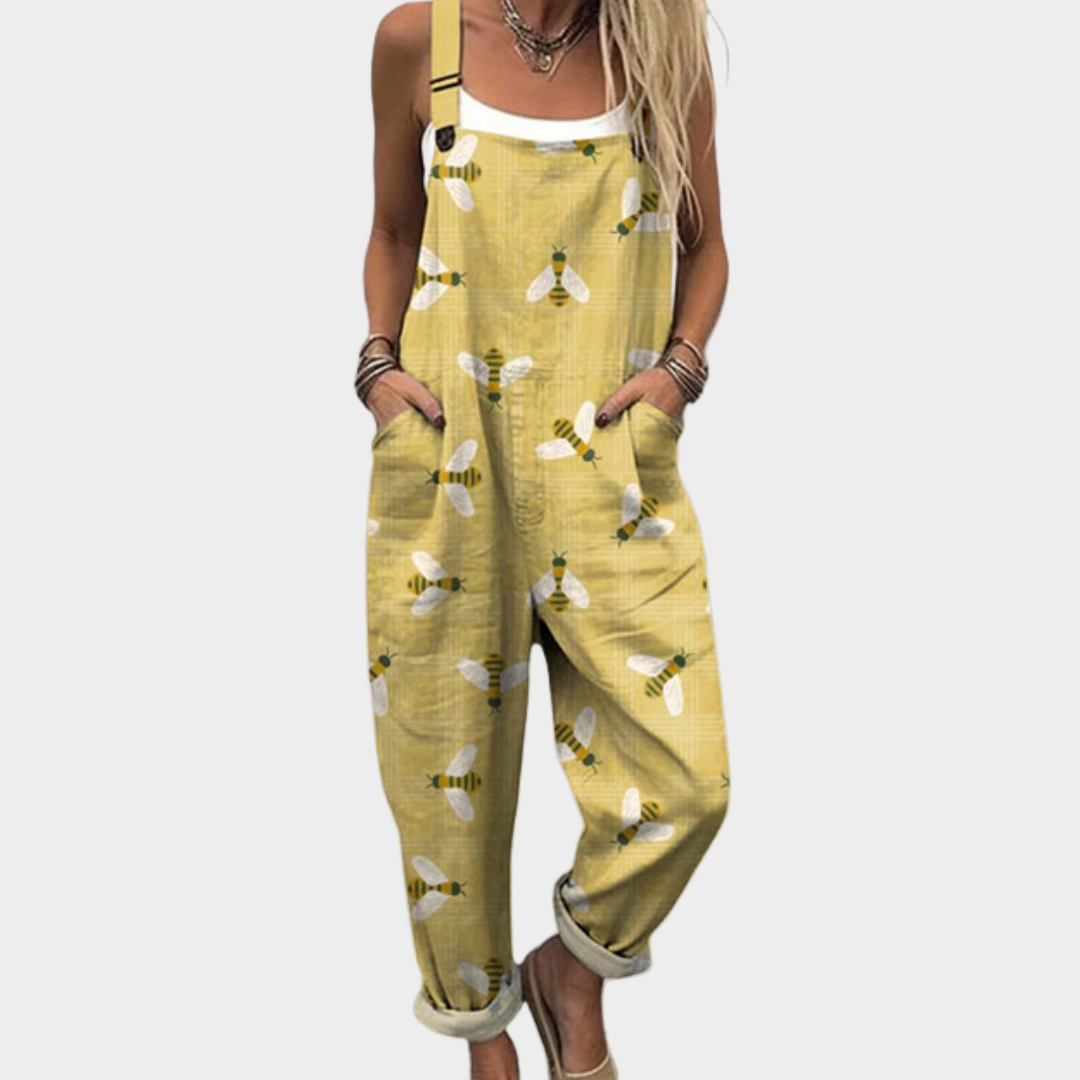 TESS | Elegant Printed Jumpsuit