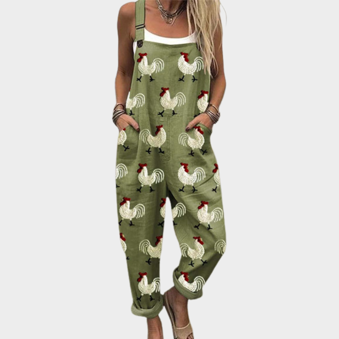 JULIA | Elegant Printed Jumpsuit
