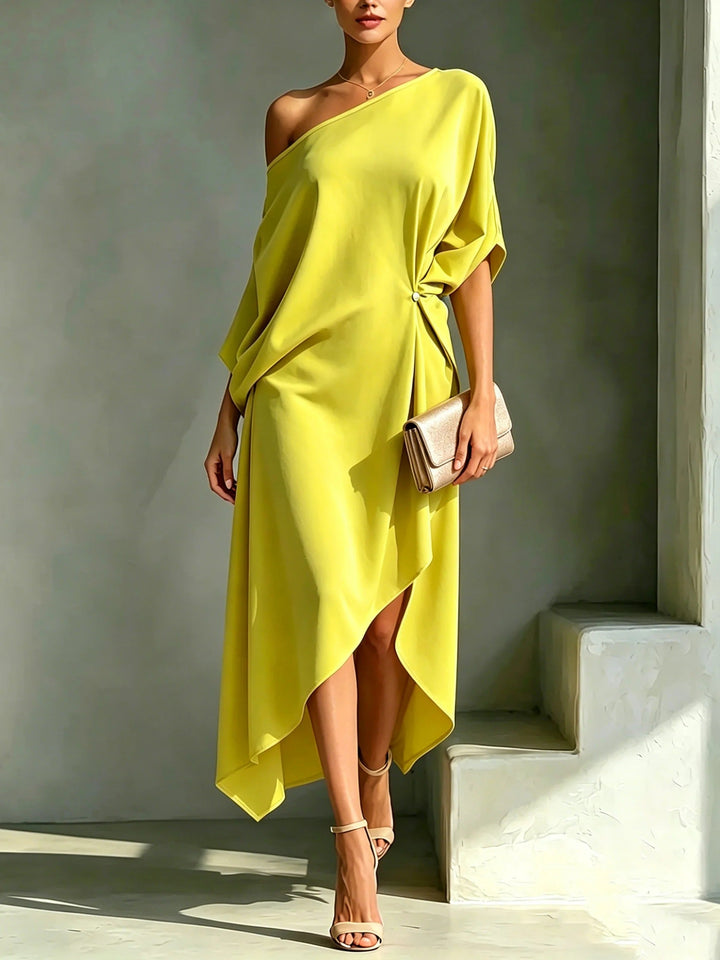 Charlotte | Chic One-Shoulder Dress