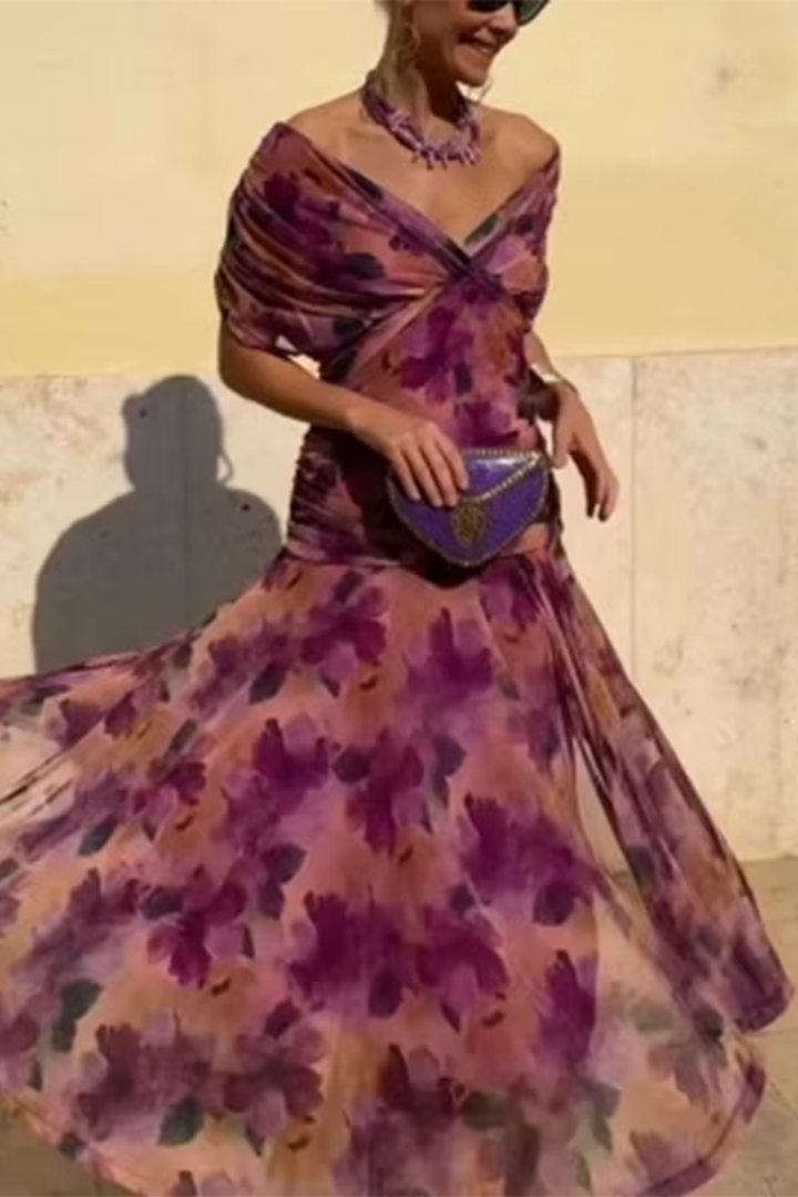 Jill – Elegant Maxi Evening Robe