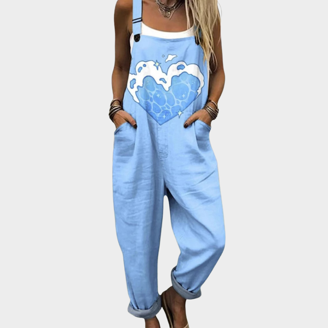 HARRIET | Elegant Printed Jumpsuit