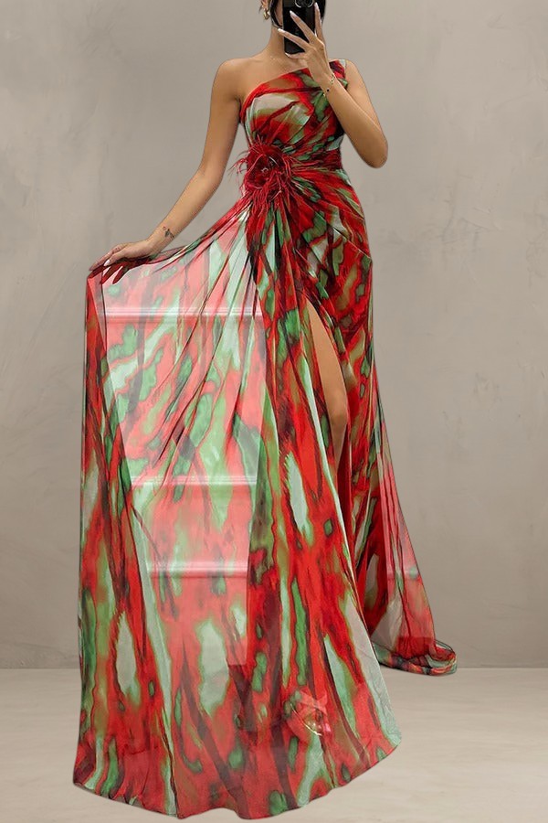 MIA | VIBRANT DRAPED DRESS