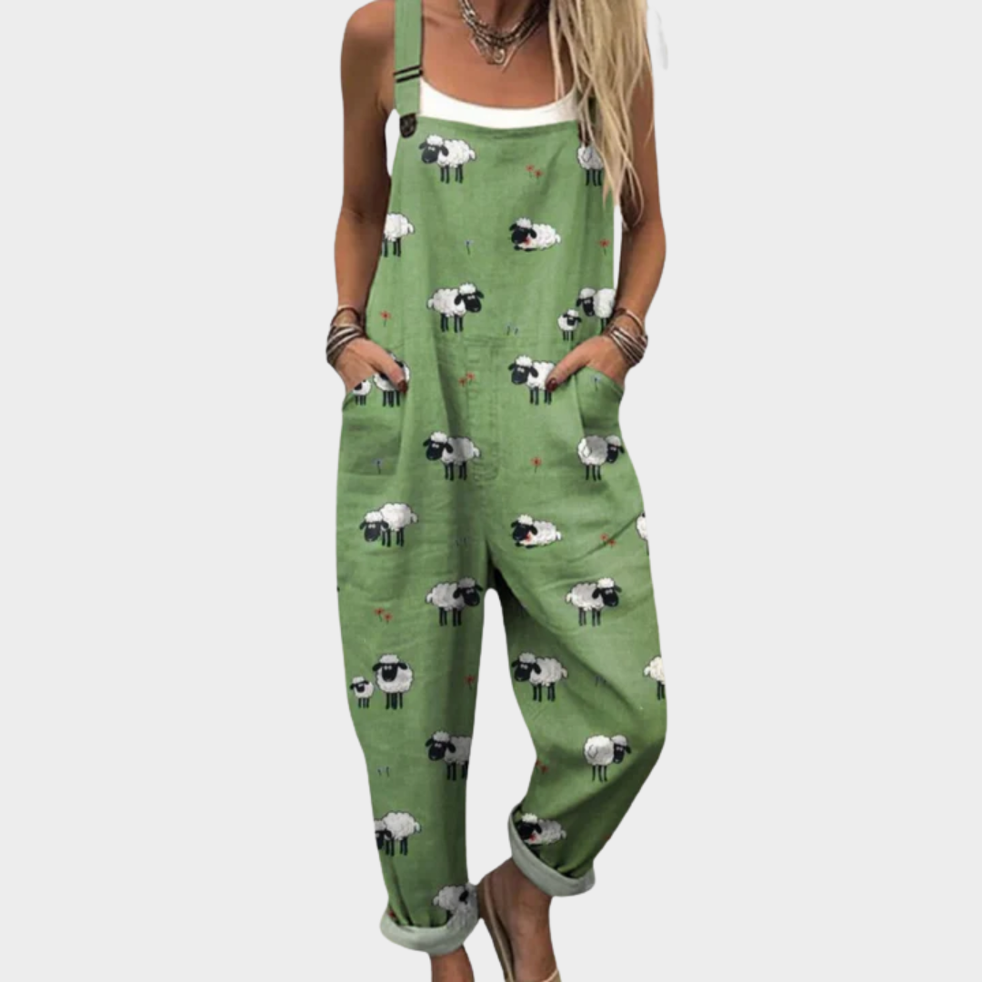 ANNA | Elegant Printed Jumpsuit
