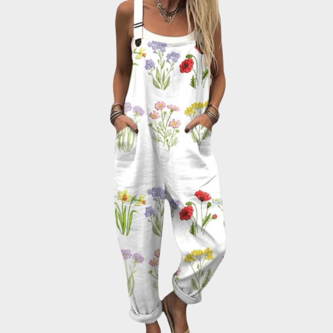 WENDY | Elegant Printed Jumpsuit