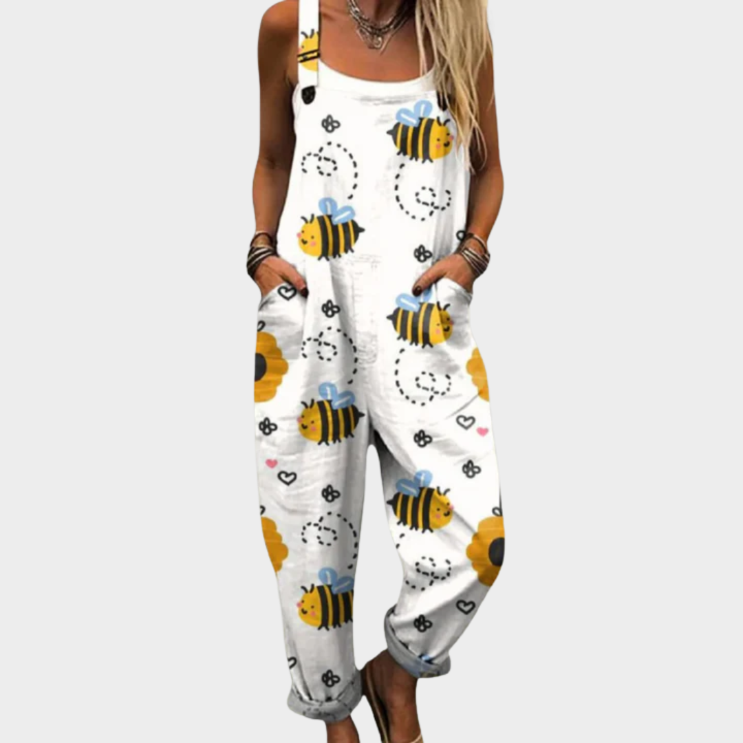 GRACE | Elegant Printed Jumpsuit