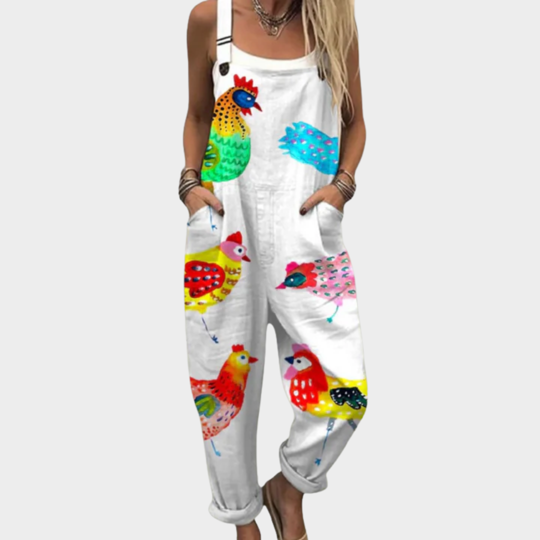 IRIS | Elegant Printed Jumpsuit