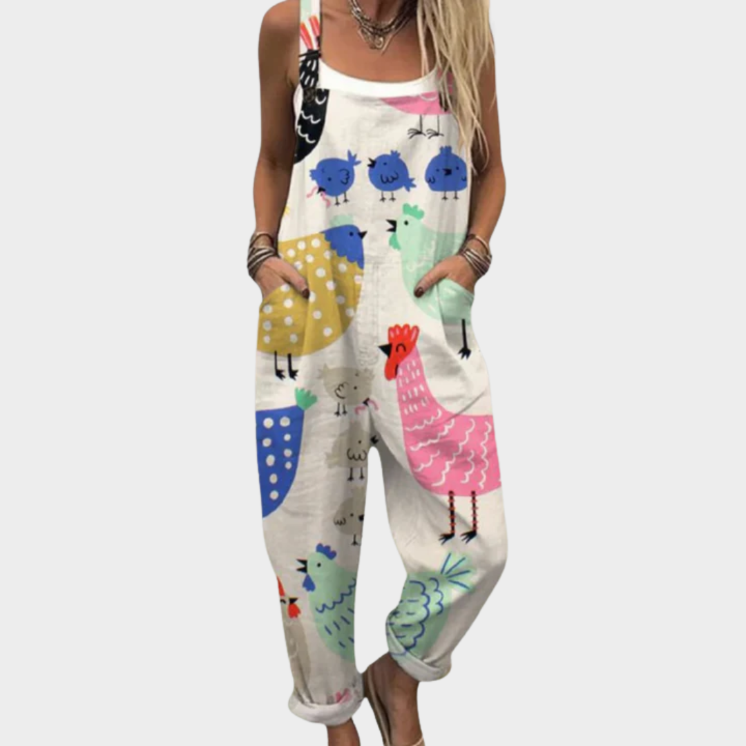 TAMARA | Elegant Printed Jumpsuit
