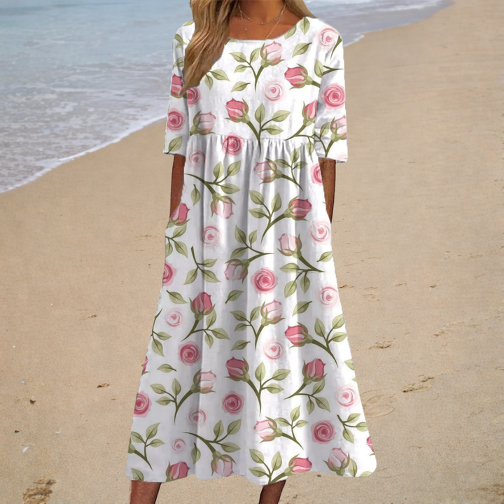 Elegant Flowy Maxi Dress