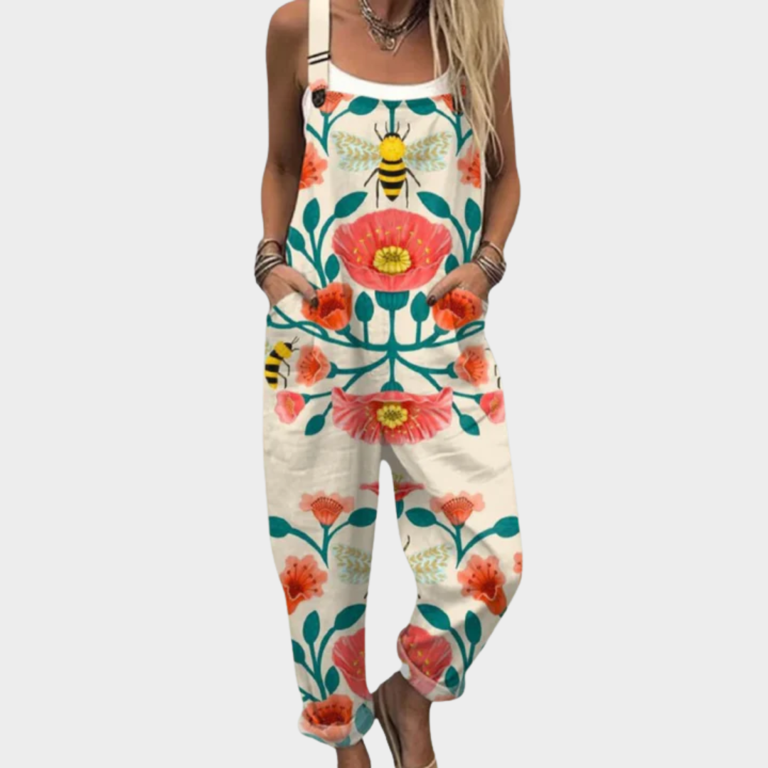 HANA | Elegant Printed Jumpsuit