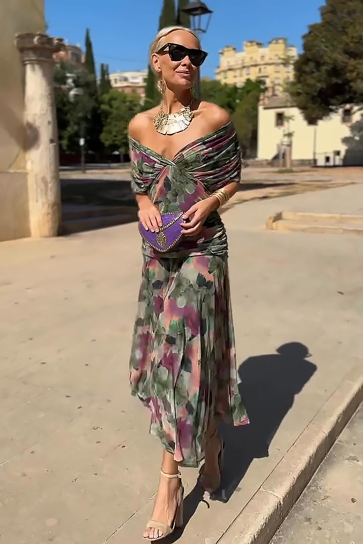 Jill – Elegant Maxi Evening Robe