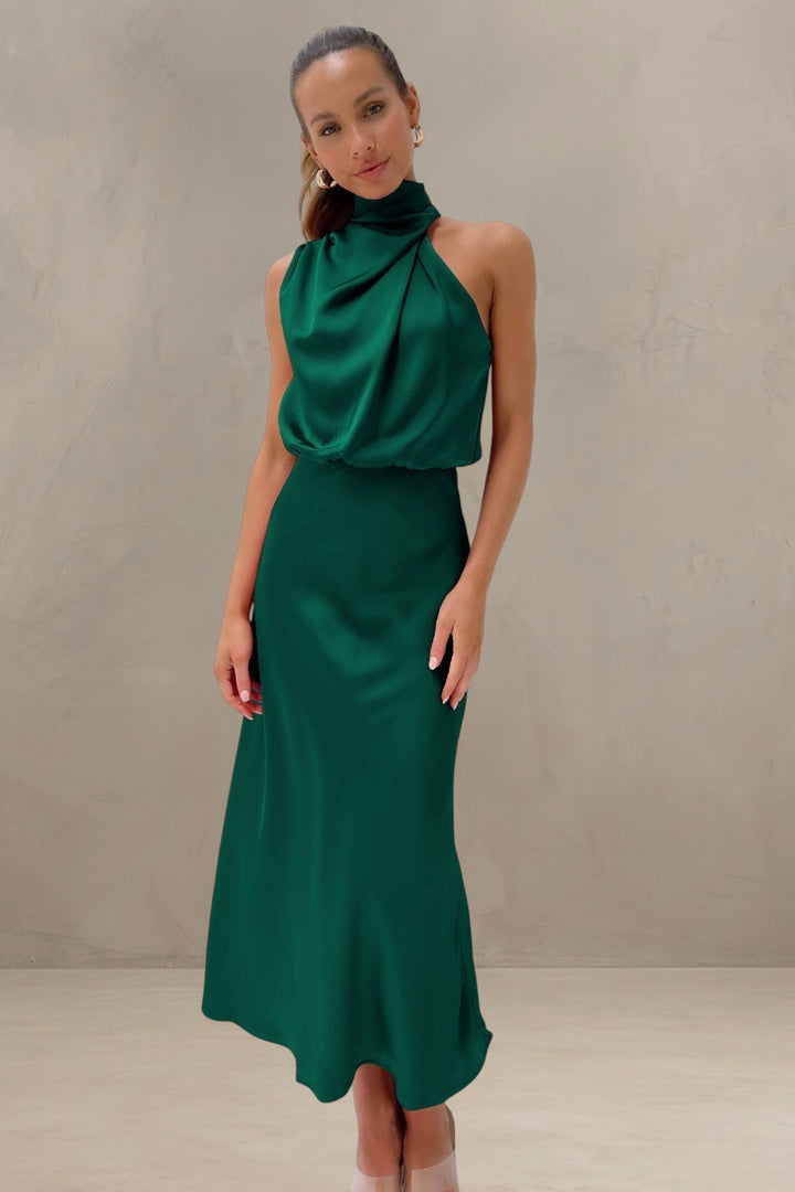 VIOLET | SAHARA DRAPED DRESS