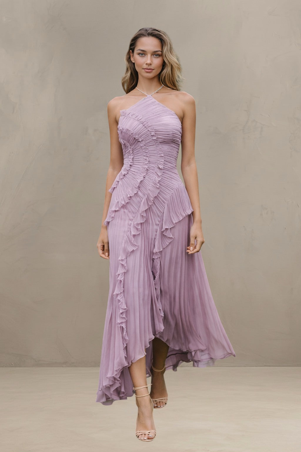 ISADORA | ASYMMETRIC ELEGANT MAXI DRESS