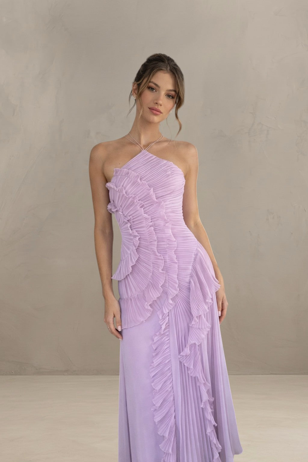 ISADORA | ASYMMETRIC ELEGANT MAXI DRESS