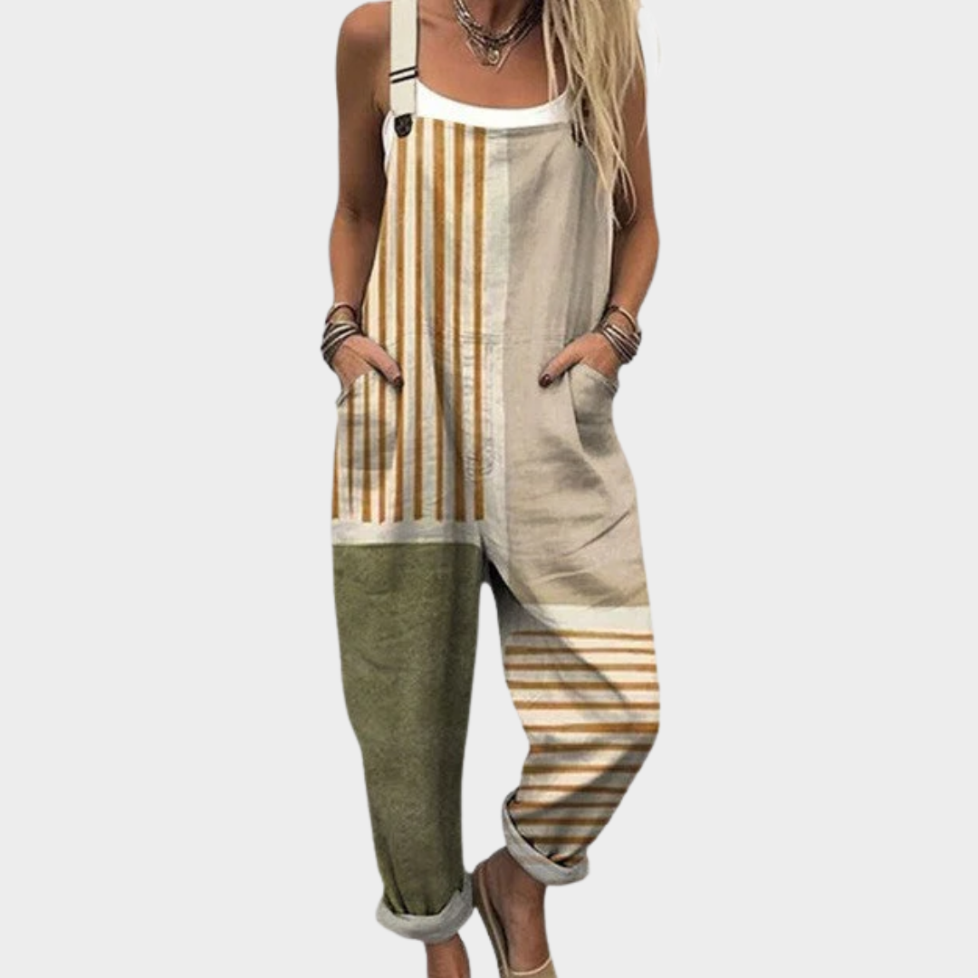 BETH | Elegant Printed Jumpsuit