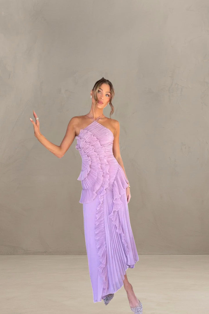 ISADORA | ASYMMETRIC ELEGANT MAXI DRESS