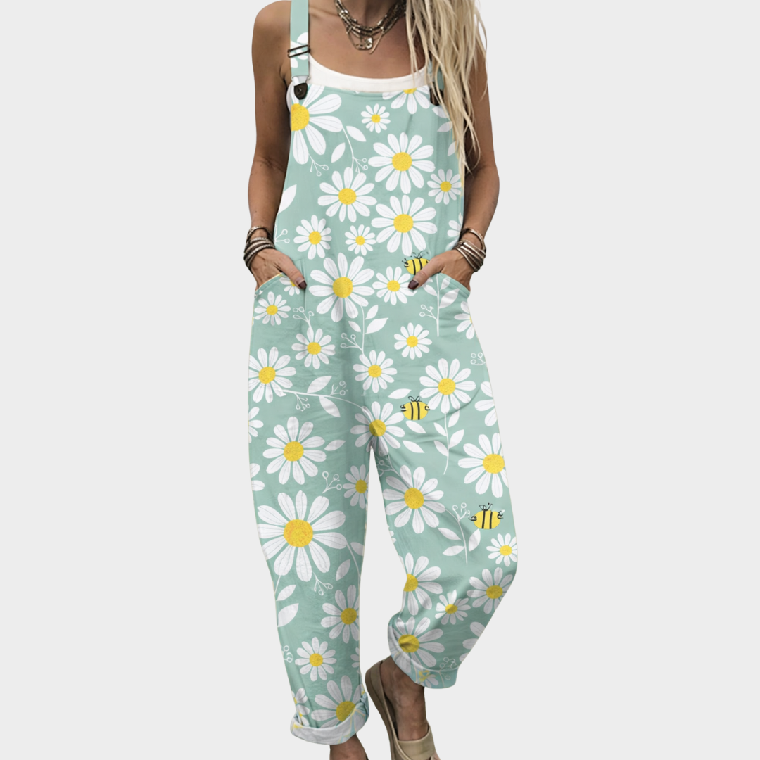 EVA | Elegant Printed Jumpsuit