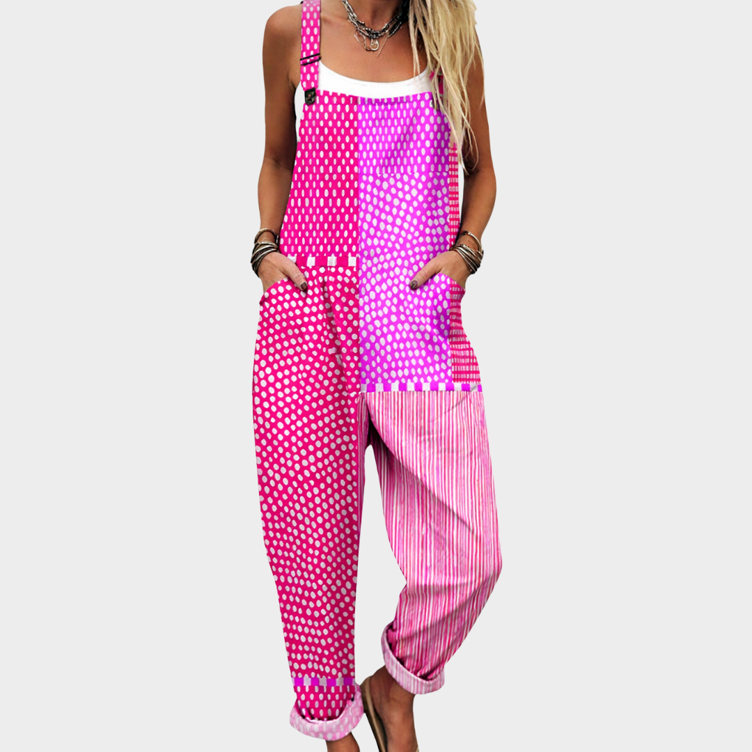 UNA | Elegant Printed Jumpsuit