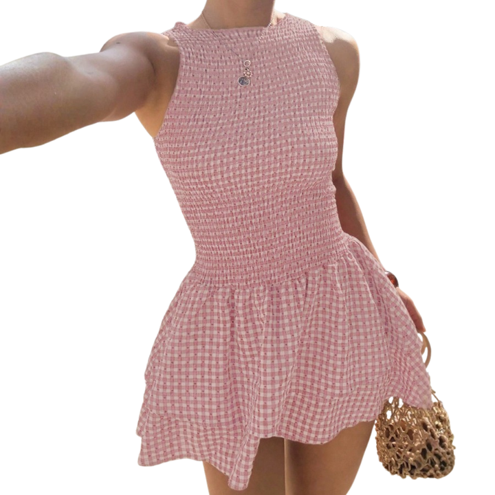 AMELIA™ – Chic Off-Shoulder Puff Dress