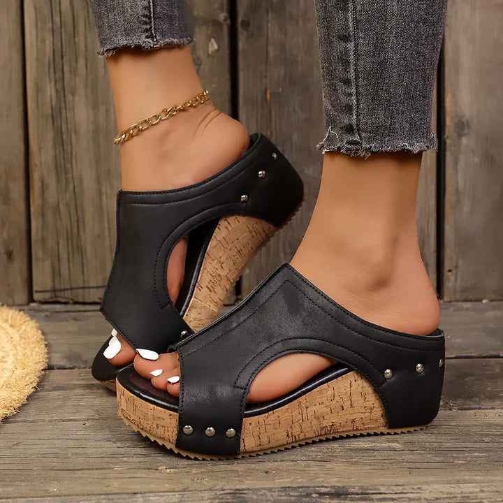 Lumi | Orthopedic Wedge Sandals | All-Day Comfort & Bold Style