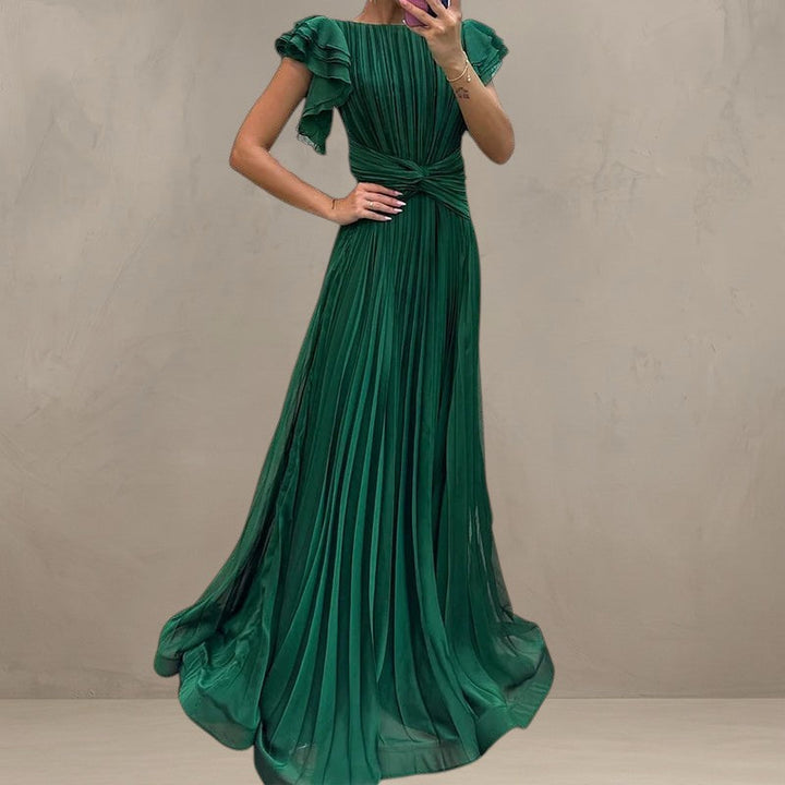 ABIGAIL | PLEATED EVENING DRESS