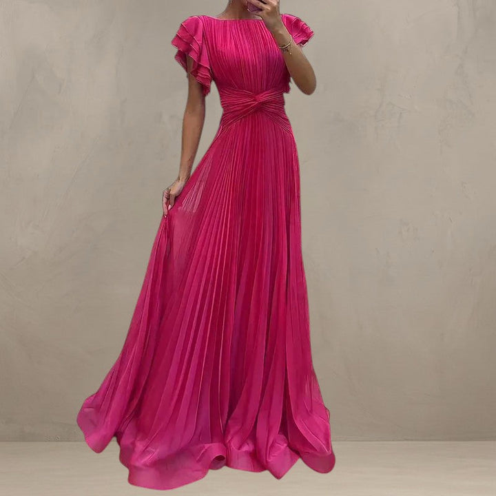 ABIGAIL | PLEATED EVENING DRESS