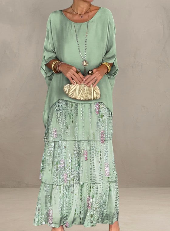LUNARA | FLOWING ELEGANT MAXI DRESS