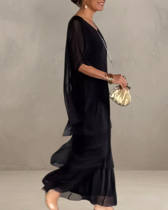 LUNARA | FLOWING ELEGANT MAXI DRESS