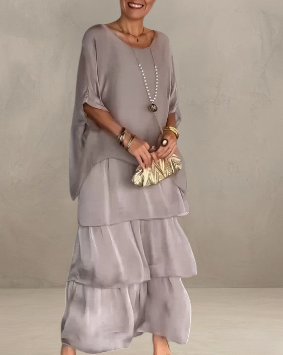 LUNARA | FLOWING ELEGANT MAXI DRESS