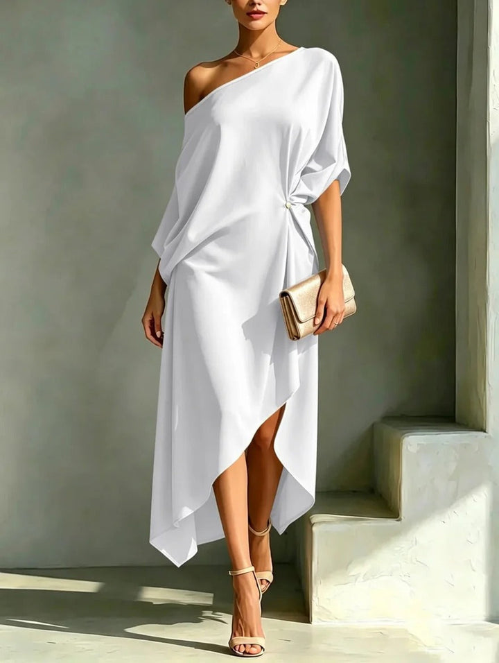 Charlotte | Chic One-Shoulder Dress