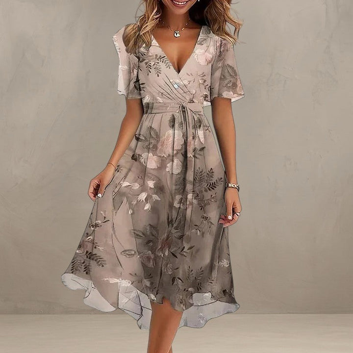 YADA | ELEGANT COLOURFUL DRESS
