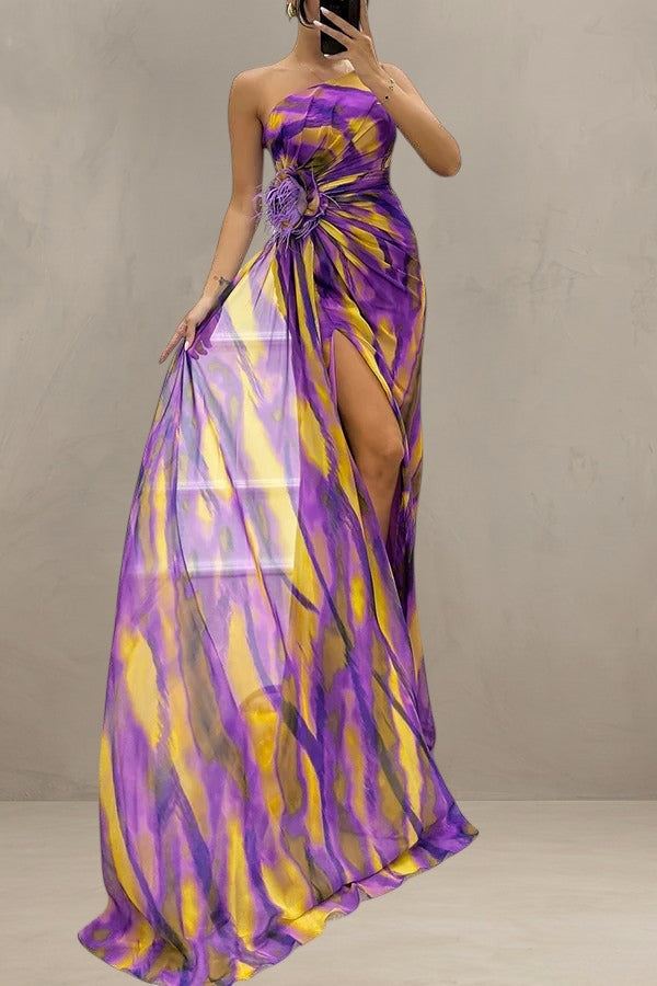 MIA | VIBRANT DRAPED DRESS