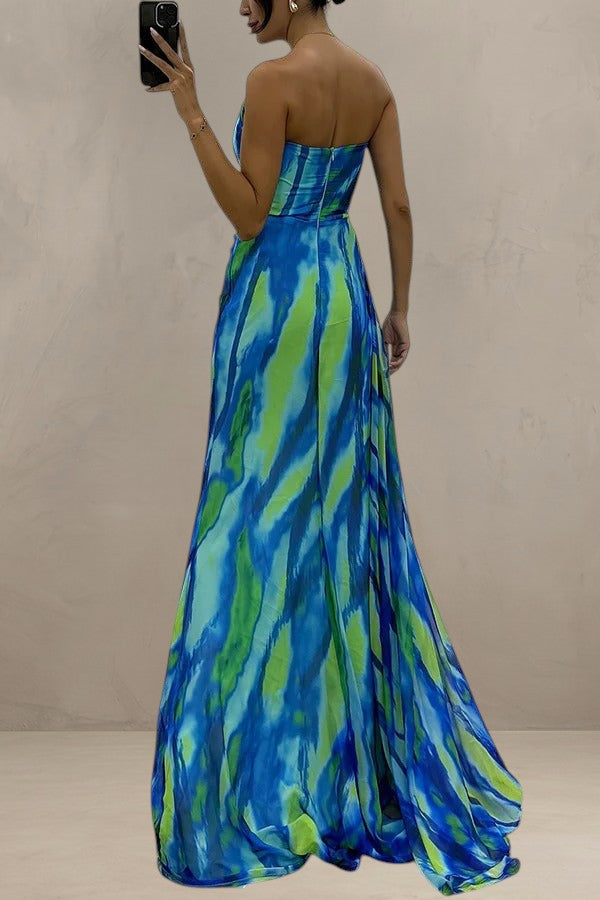 MIA | VIBRANT DRAPED DRESS