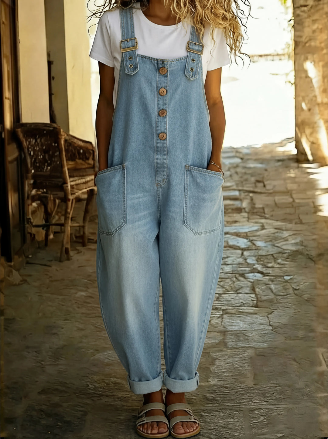 ROCIO | Elegant Denim Jumpsuit