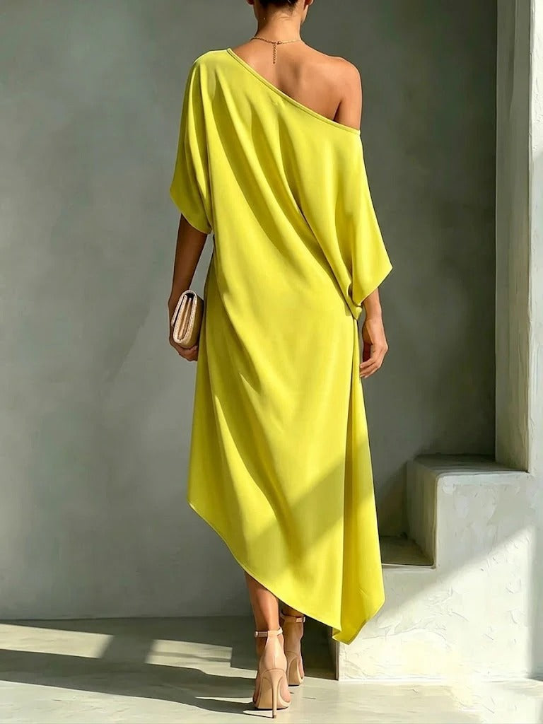 Charlotte | Chic One-Shoulder Dress